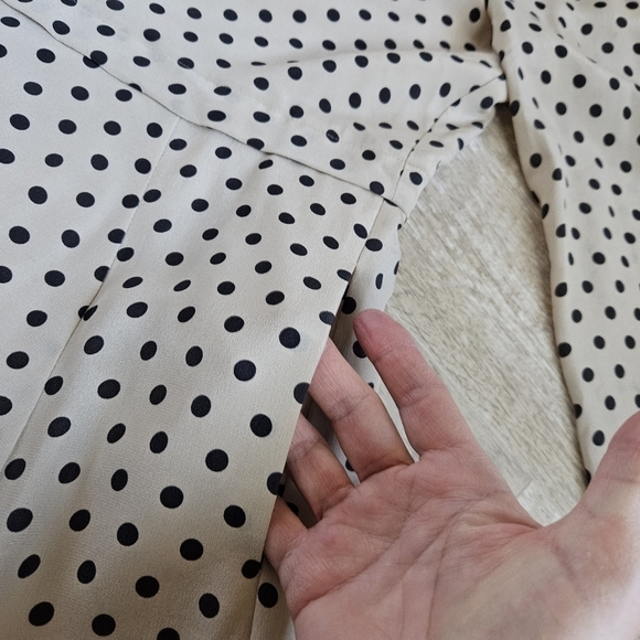 Madewell Silk Polka Dots Mini Dress - Picture 10 of 14